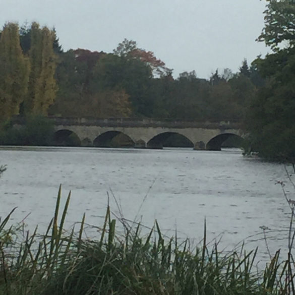 Five Arch Bridge, Virginia Water Lake, Egham, Surrey, UK