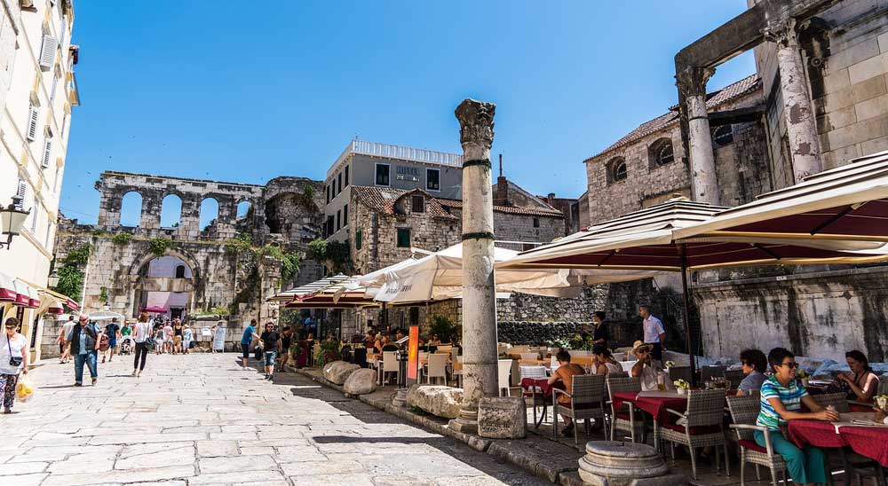 People's Square, Split, Croatia