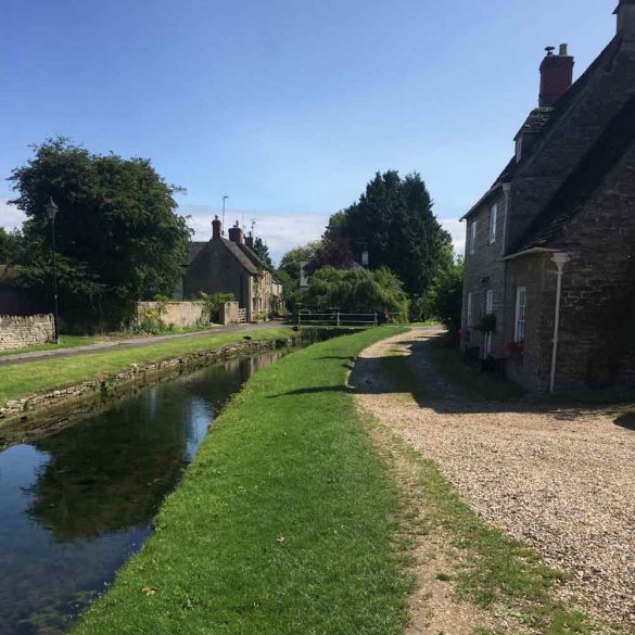 image of stream running through Cotswold Village