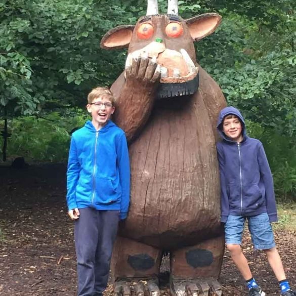 Gruffalo walk Alice Holt, Farnham, Surrey