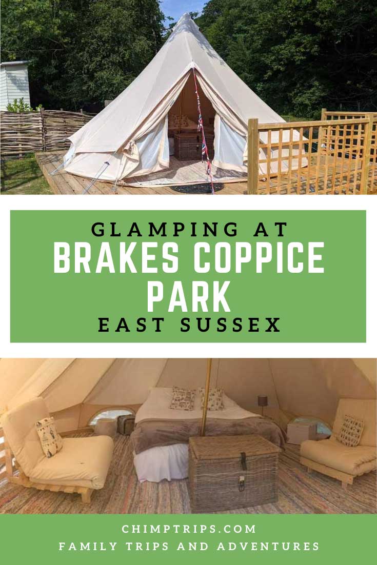 Pinterest: Glamping at Brakes Coppice Park, East Sussex