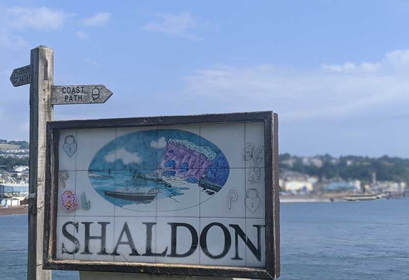 Shaldon Village, Devon, UK