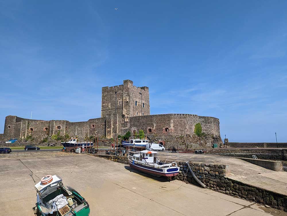 Carrickfergus Castle, Northern Ireland, UK