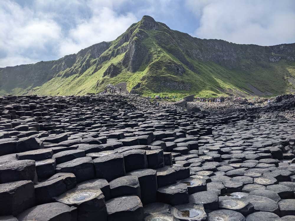 Views from the Giants Causeway, County Antrim, Northern Ireland