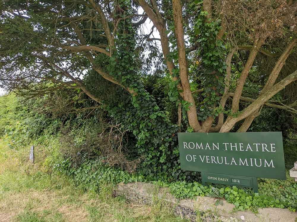 Roman Theatre of Verulamium, St Albans, Hertfordshire, UK