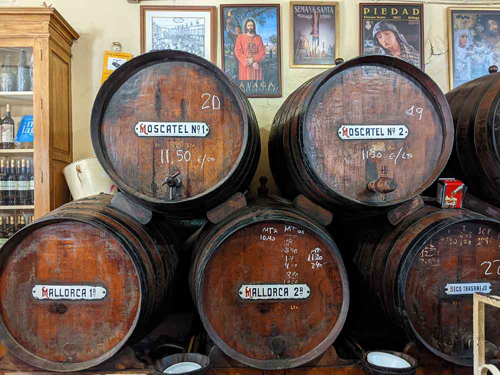 Antigua Casa de Guardia, sherry bar in Malaga