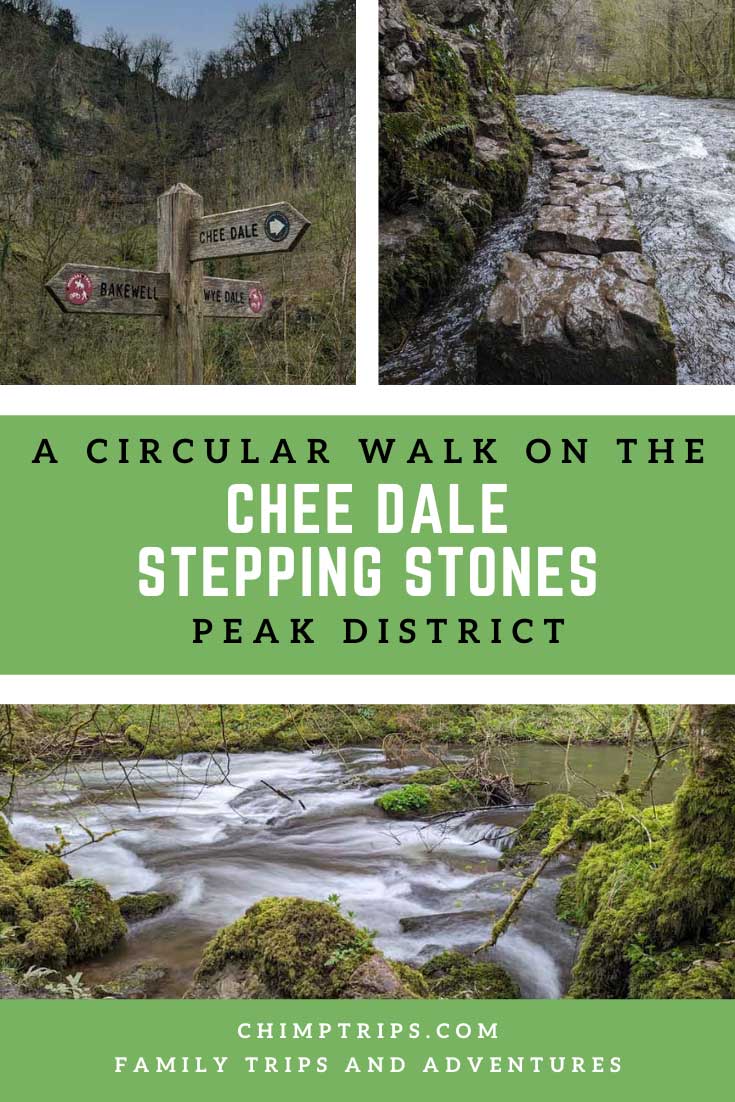 Pinterest: A circular walk on the Chee Dale Stepping Stones, Peak District