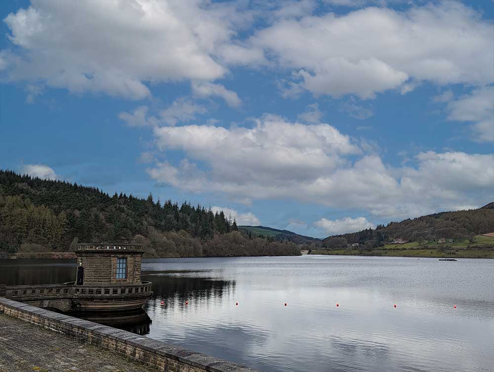 Ladybower Dam, Derbyshire, Peak District