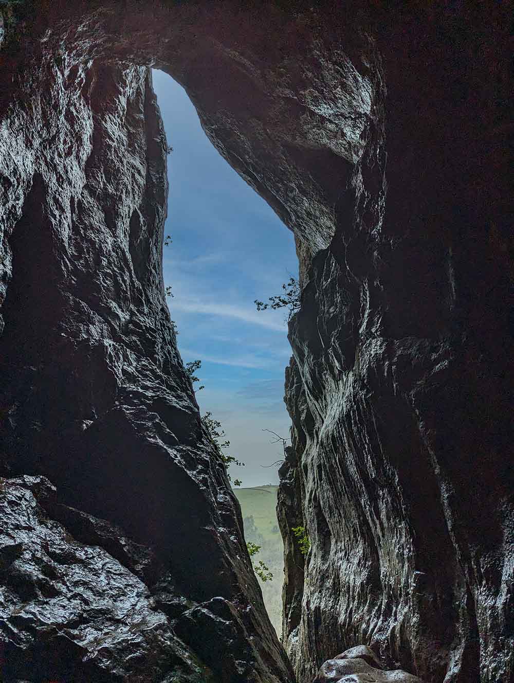 The Window at Thor's Cave, Peak District