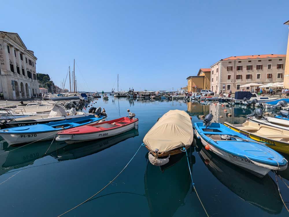 Piran Harbour, Slovenia