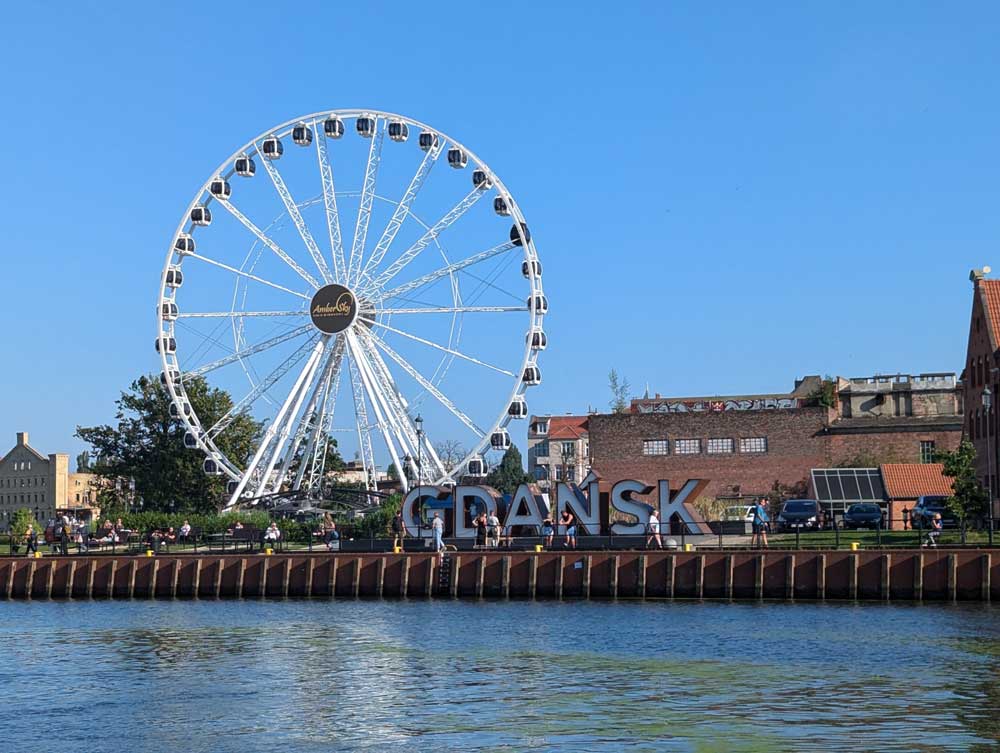 The Amber Sky (Ferris Wheel), Gdansk