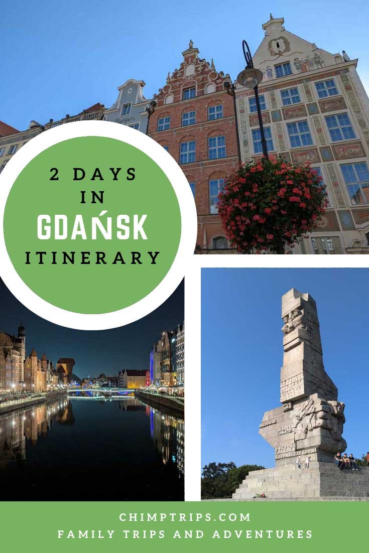 Pinterest: 2 days in Gdansk Itinerary