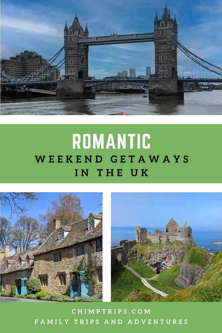 Pinterest: Romantic weekend getaways in the UK