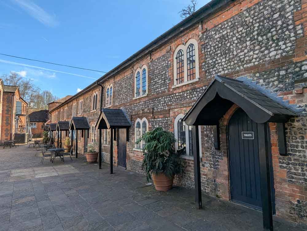 Historic cottages at Bombay Sapphire Historic cottages at Bombay Sapphire