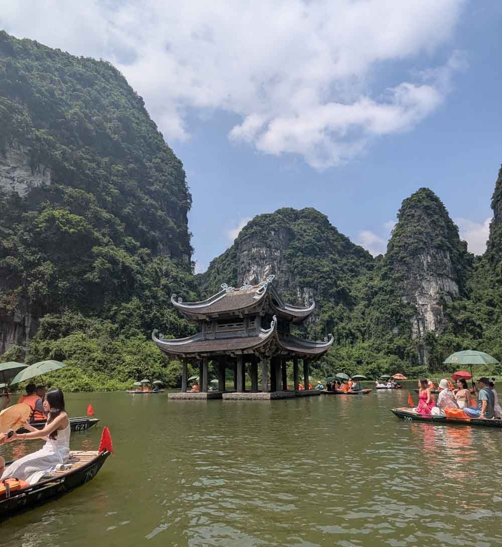 An Trang boats, Ninh Binh, Vietnam