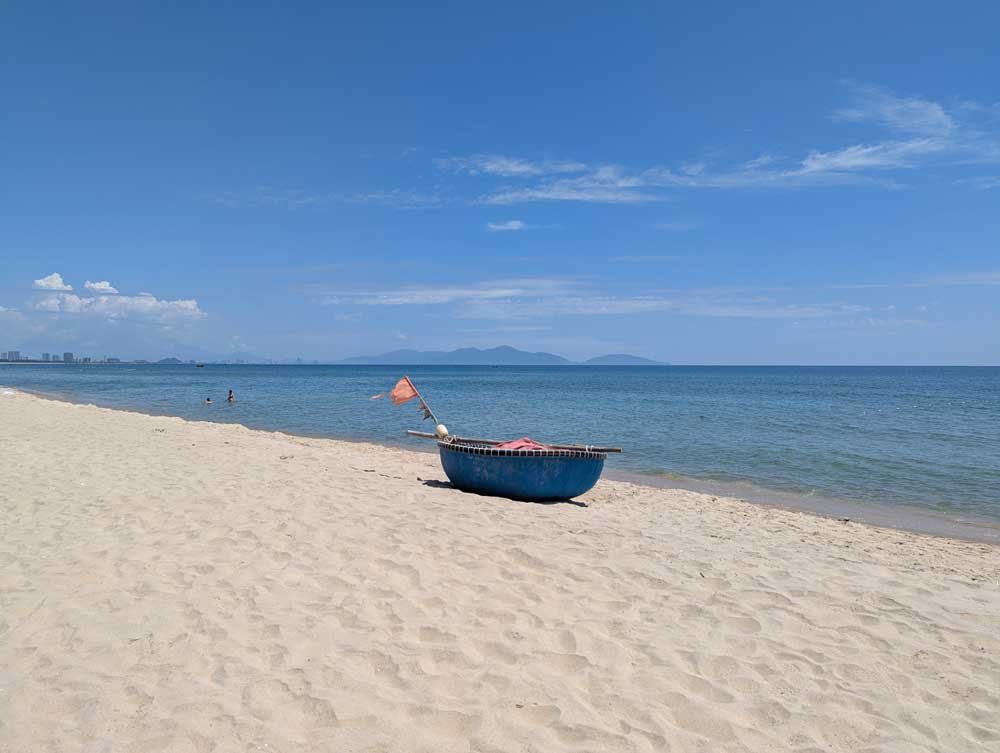 Traditional Boat, Hoi An Beach, Vietnam