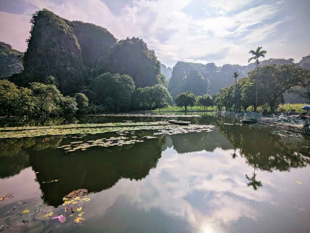 Views near Bich Dong Pagoda