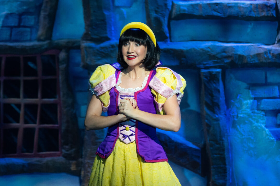 Snow White in the pantomime in Woking