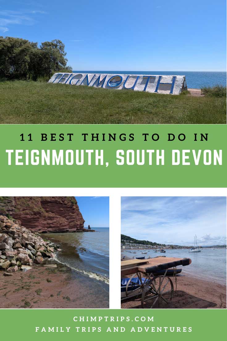 Pinterest cover: Best things to do in Teignmouth, Devon