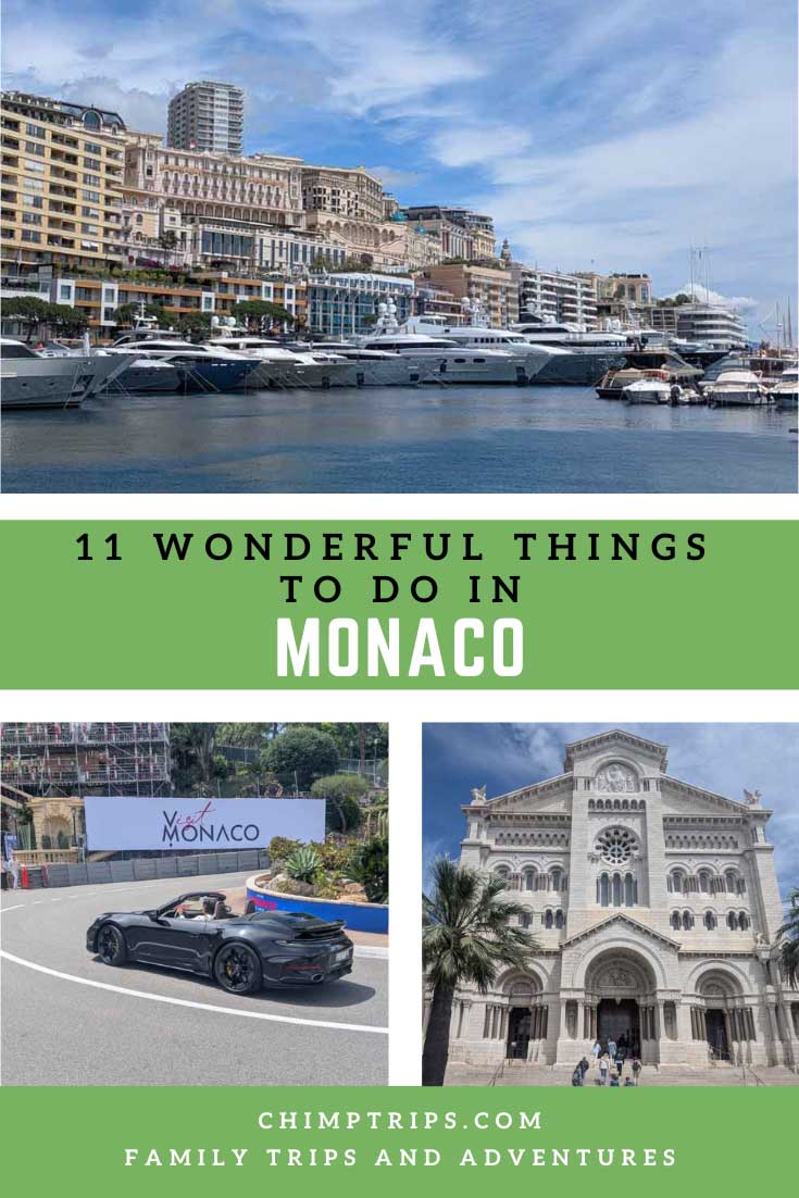 Pinterest cover: 11 wonderful things to do in Monaco