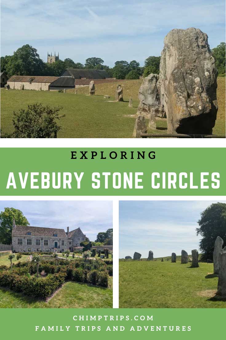 Pinterest cover - Exploring Averbury Stone Circles