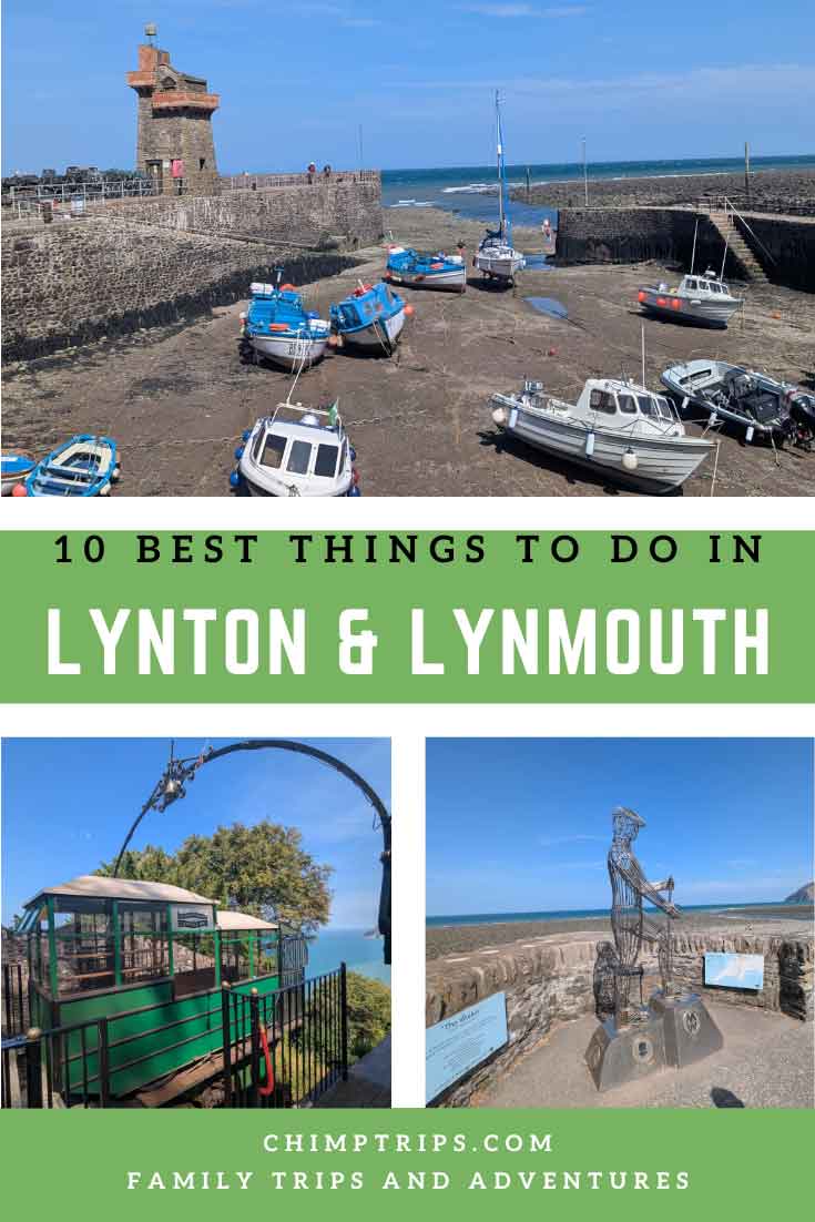 Pinterest-Best things to do in Lynton & Lynmouth Pinterest cover for The best things to do in Lynton & Lynmouth