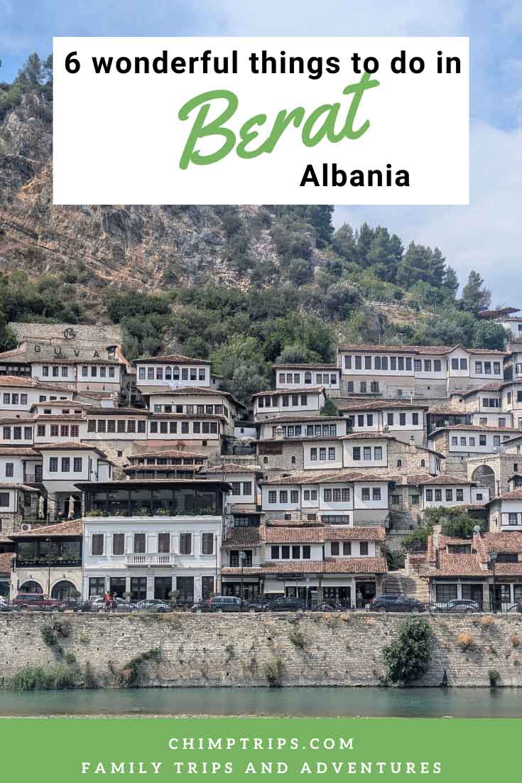 Pinterest cover: 6 wonderful things to do in Berat